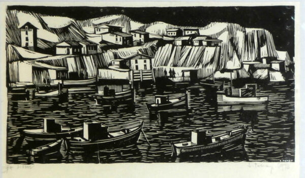 PEHAP, Erich Eesti Kunst Graafika Linool Loodus Väliseesti kunst