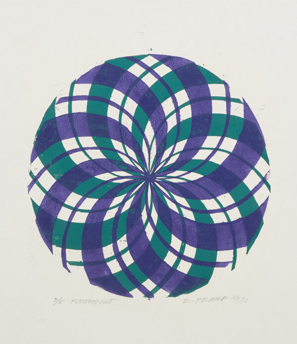 PEHAP, Erich Eesti Kunst Graafika Vineerilõige Abstraktsionism Väliseesti kunst