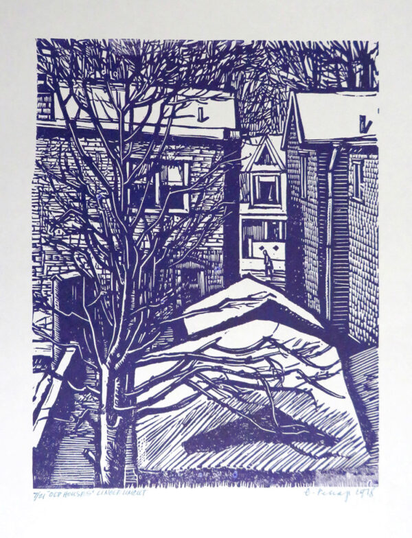 PEHAP, Erich Eesti Kunst Graafika Linool Linnavaade Väliseesti kunst