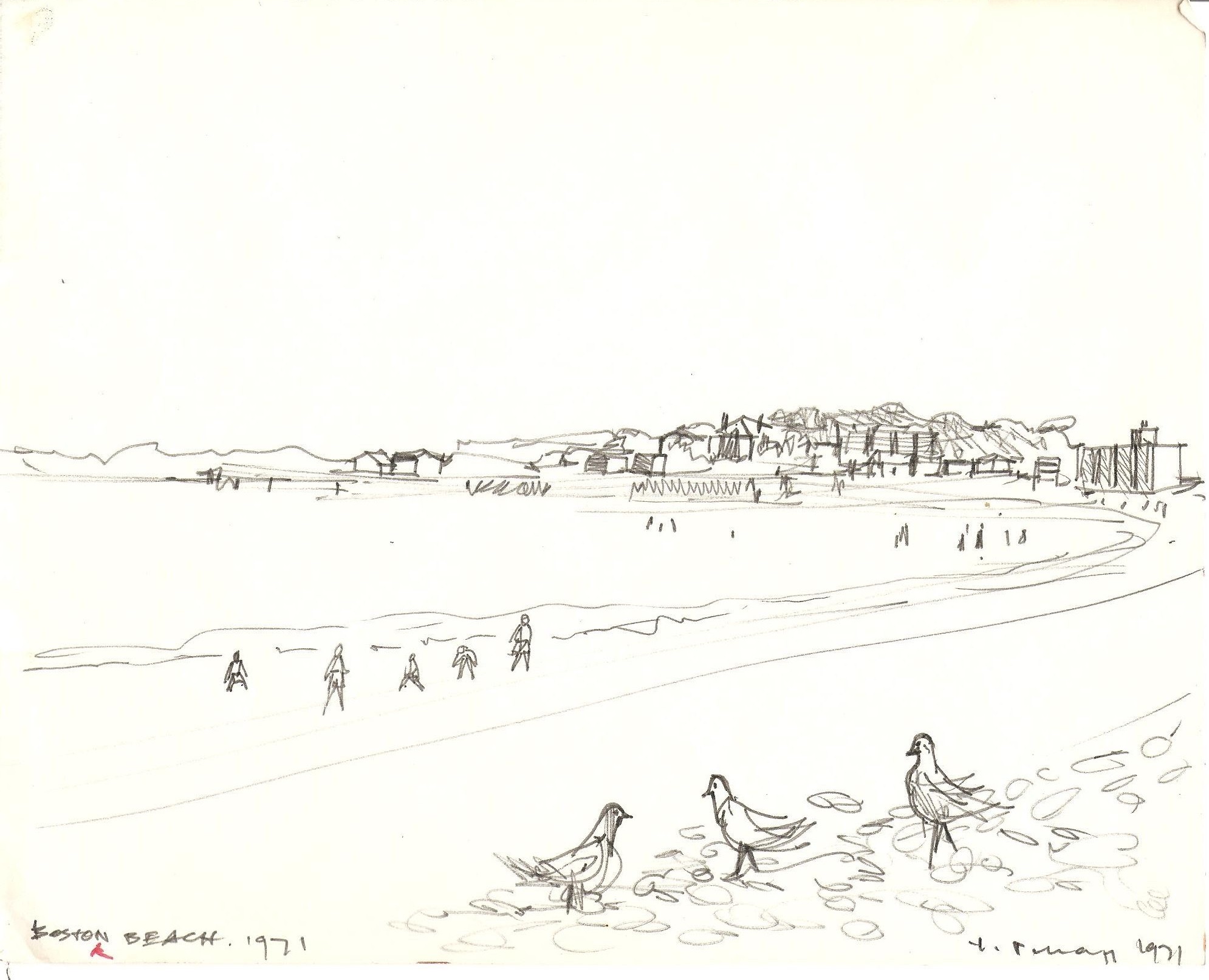 “Boston Beach”, 1971