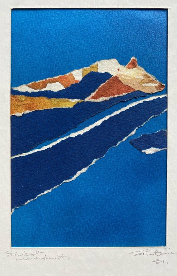 PROTSIN, Sirje Eesti Kunst Muu Kollaaž Abstraktsionism Eesti kunst