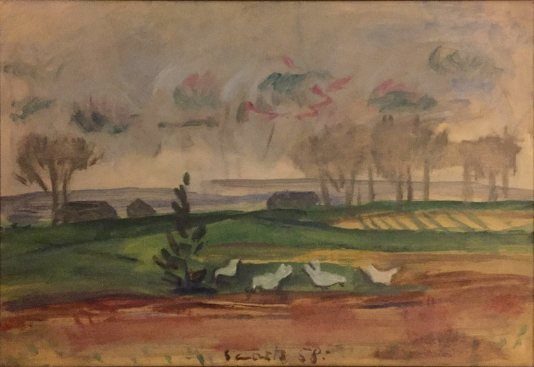 "Talumaastik kanadega", 1958