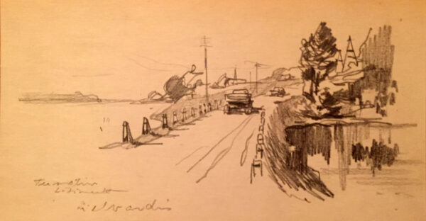 SOANS, Olev Eesti Kunst Joonistus / pastell  Reisimuljed Eesti klassikud