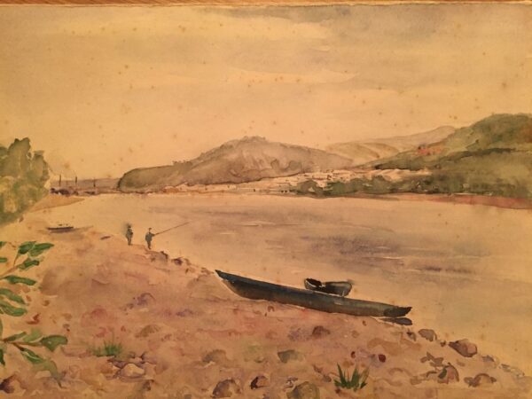 TEDER, Hilja Eesti Kunst Akvarell Akvarell Loodus Eesti kunst