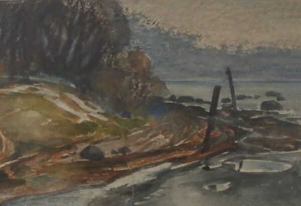 TÕNURIST, Ivar Eesti Kunst Akvarell Akvarell Loodus Eesti kunst