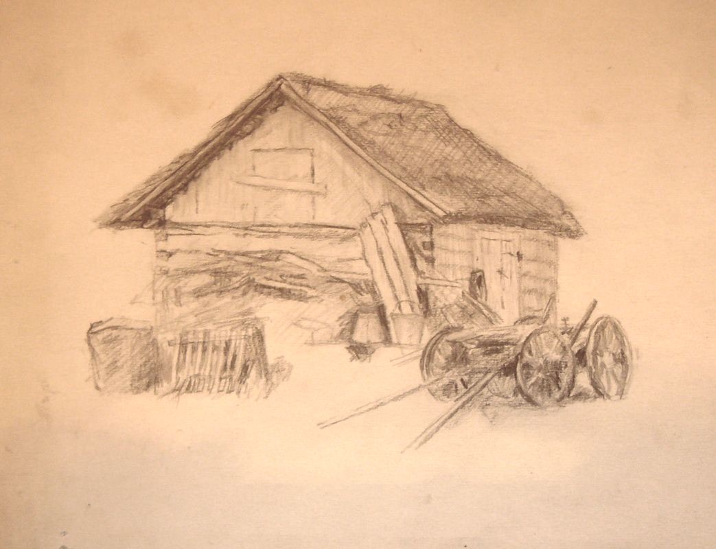 “Vana talu ja hobuvanker”