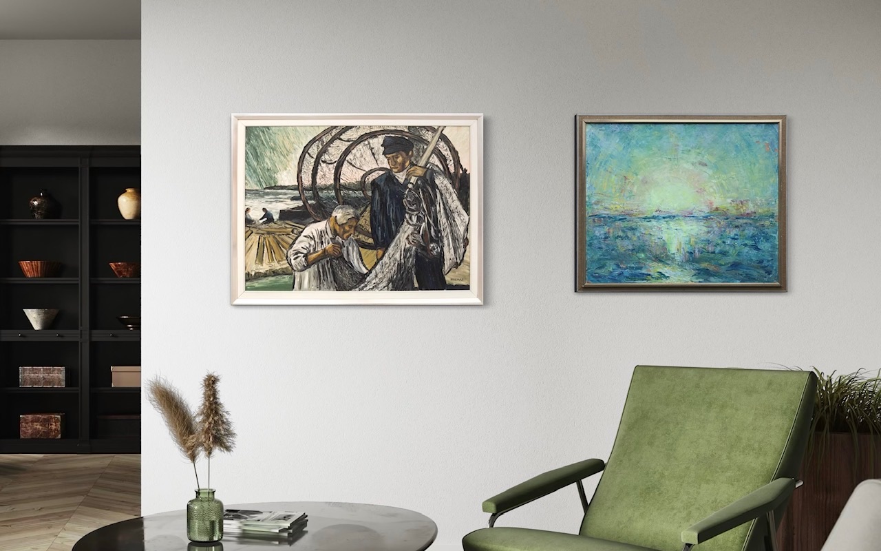 WARMA, Aleksander Eesti Kunst Maal Õlimaal Meri Väliseesti kunst