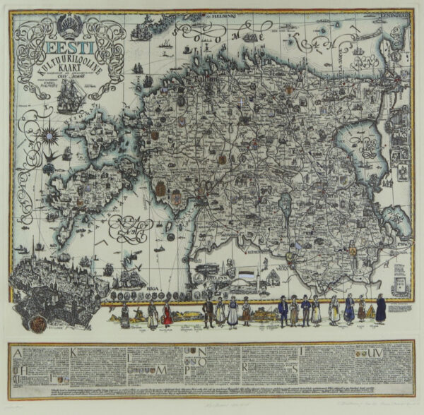 "Eesti kultuurilooline kaart", 1973