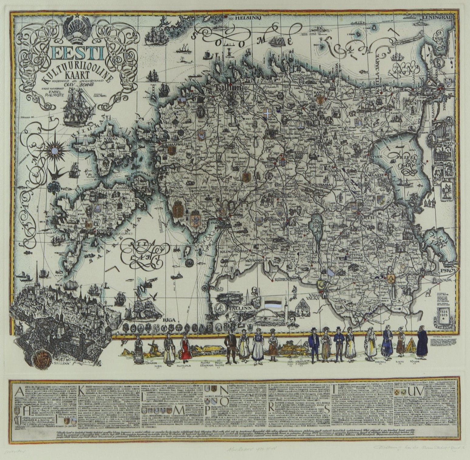 “Eesti kultuurilooline kaart”, 1973
