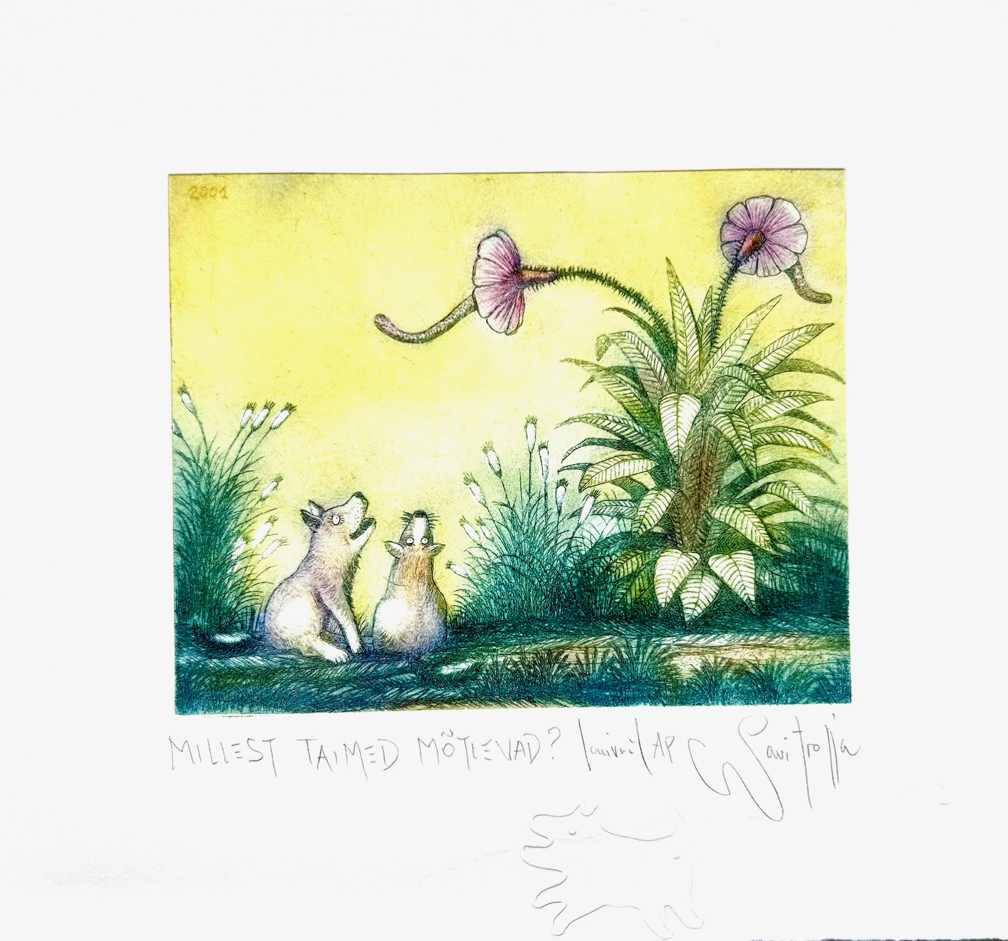 “Millest taimed mõtlevad?”, 2001