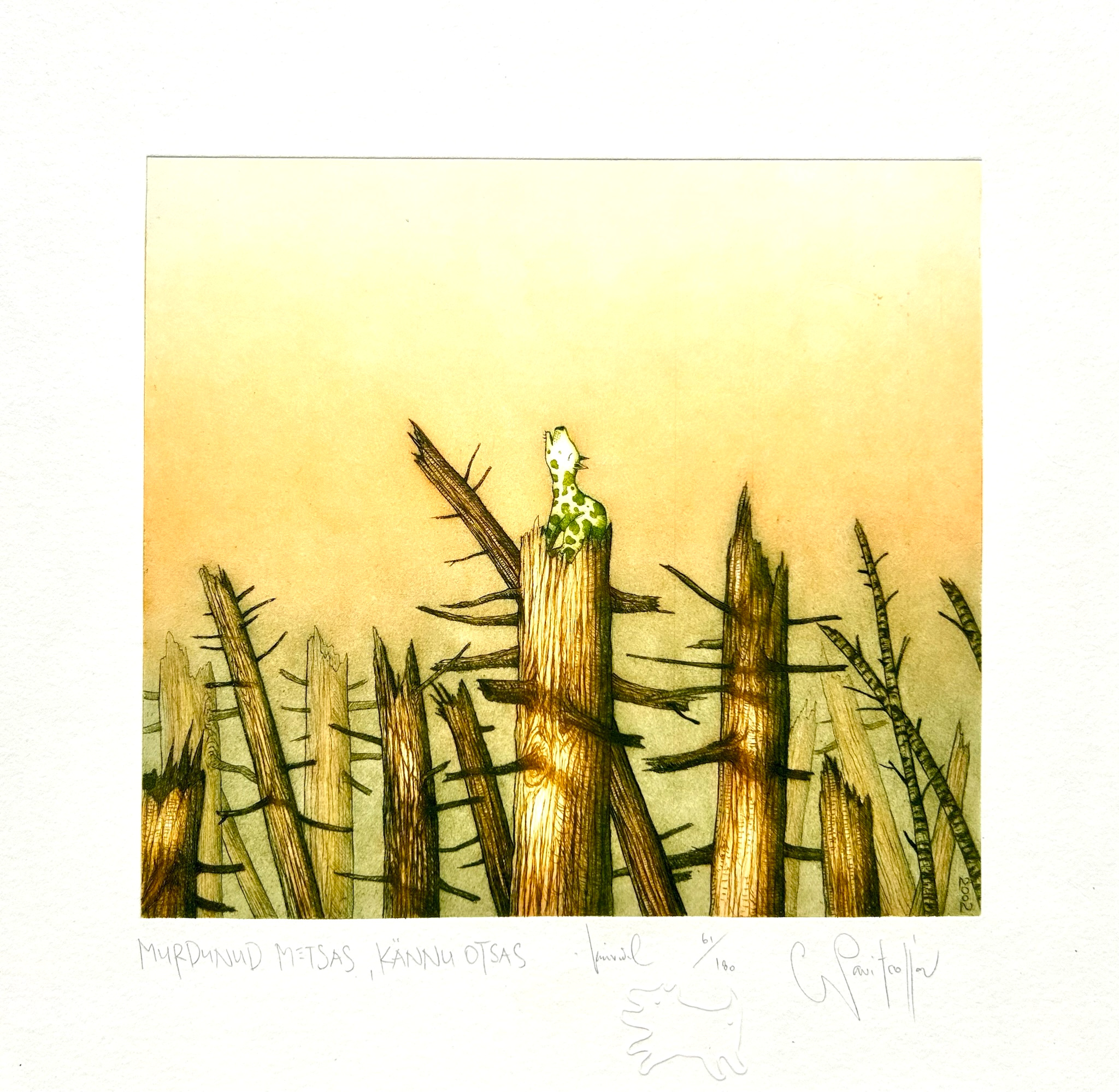 “Murdunud metsas, kännu otsas“, 2014